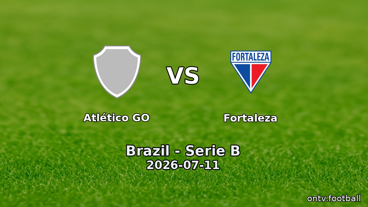 Atlético GO vs Fortaleza