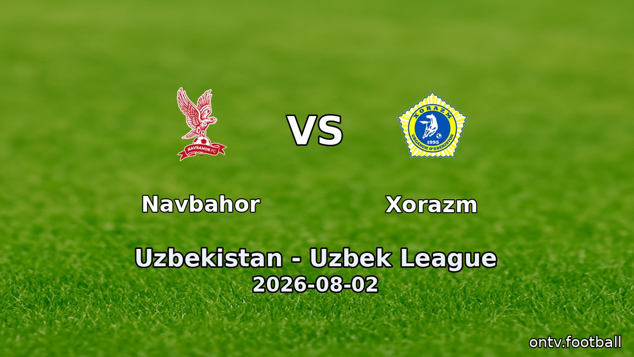 Navbahor vs Xorazm