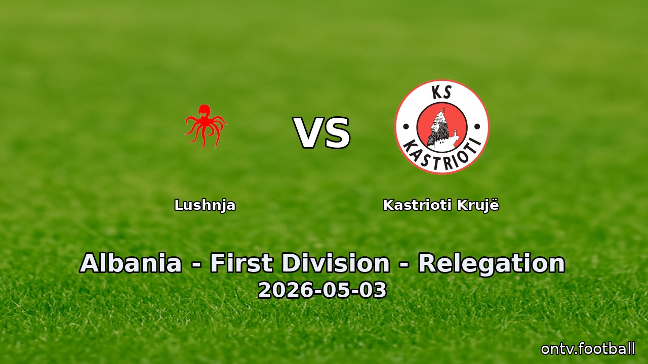 Lushnja vs Kastrioti Krujë