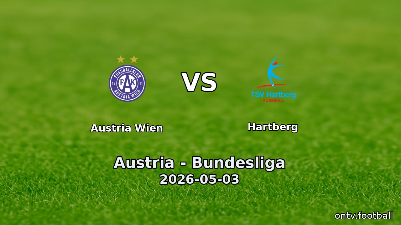 Austria Wien vs Hartberg