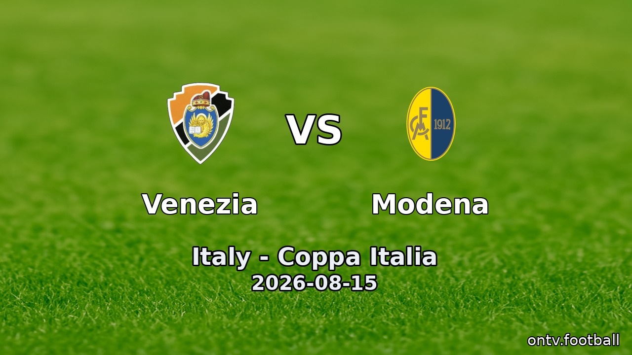 Venezia vs Modena