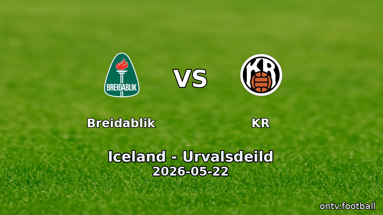 Breidablik vs KR