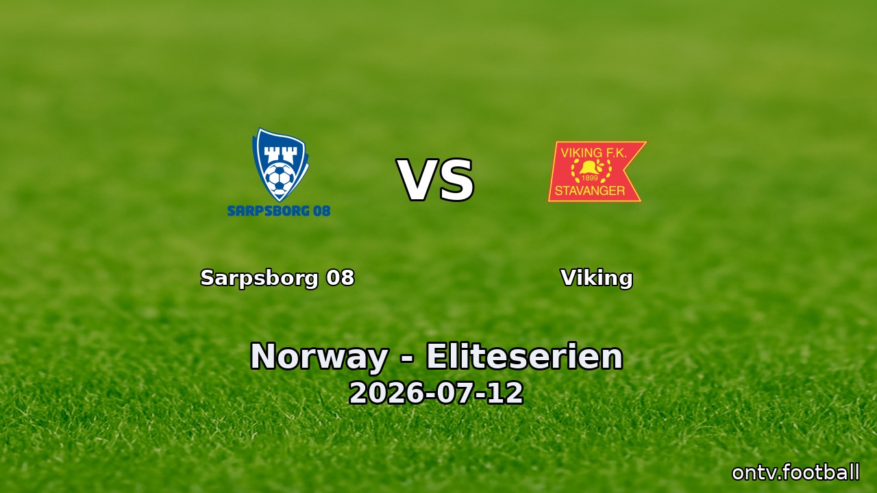Sarpsborg 08 vs Viking