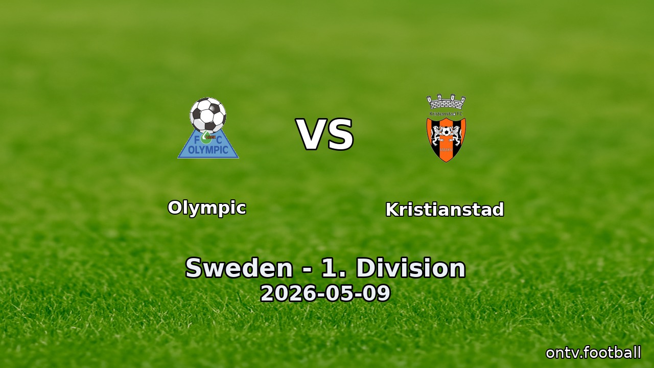 Olympic vs Kristianstad