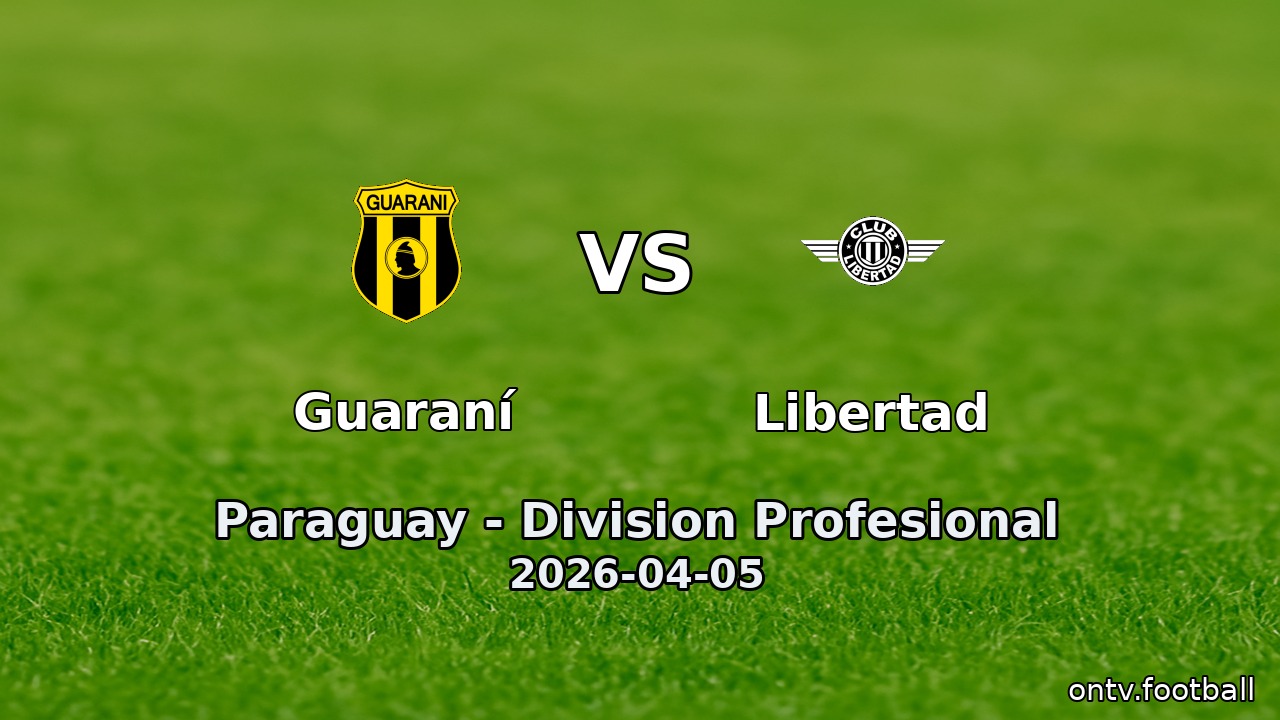 Guaraní vs Libertad