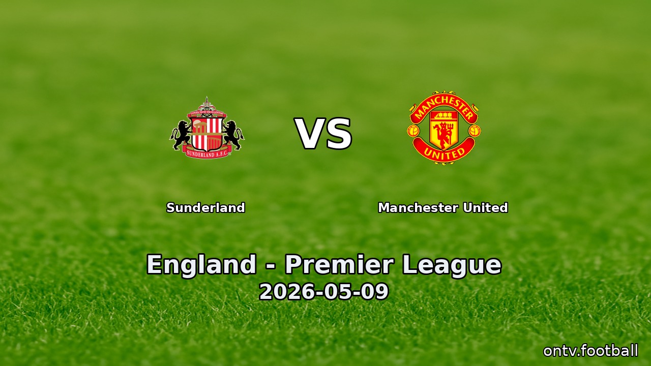 Sunderland vs Manchester United