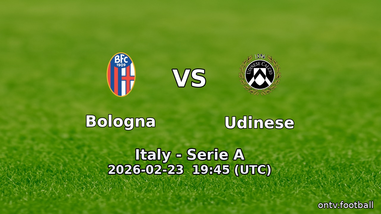 Bologna vs Udinese