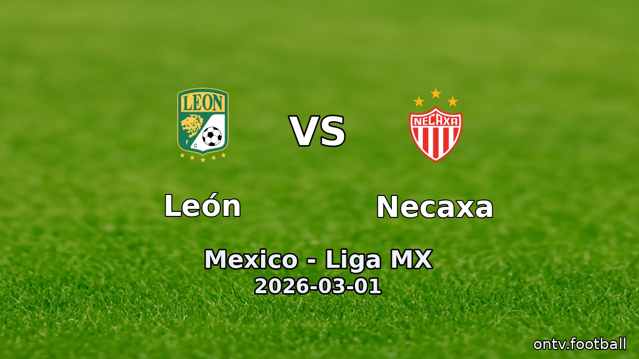 León vs Necaxa