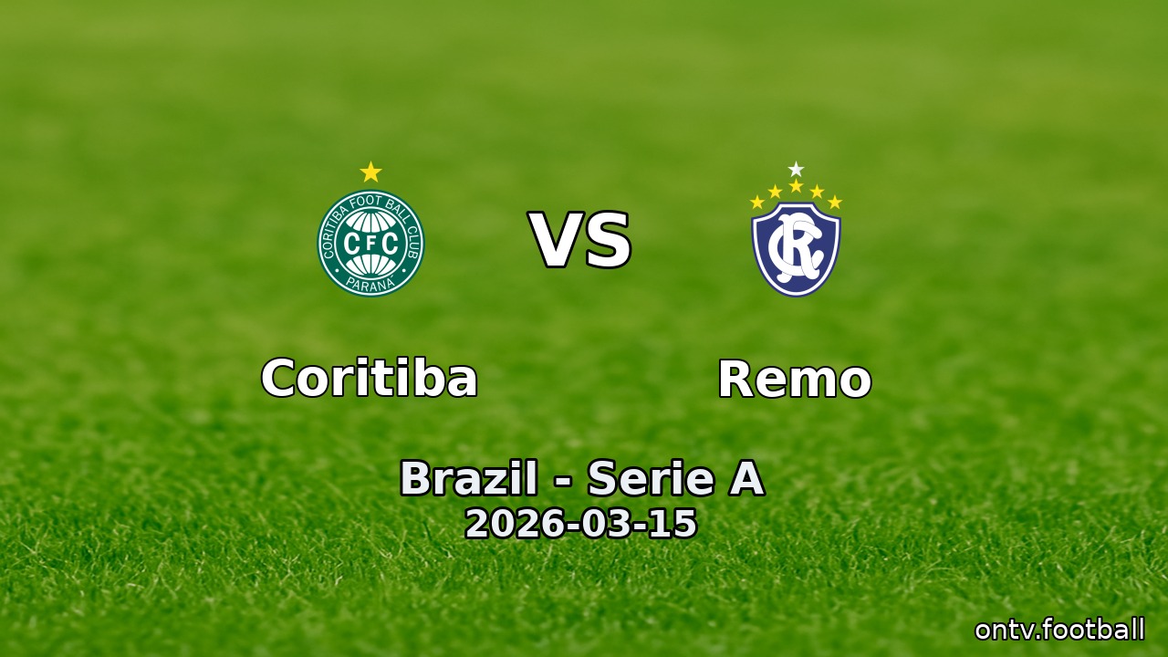 Coritiba vs Remo