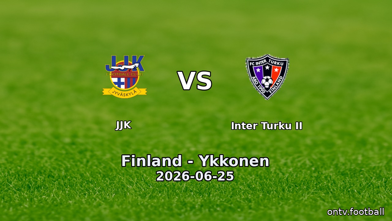 JJK vs Inter Turku II