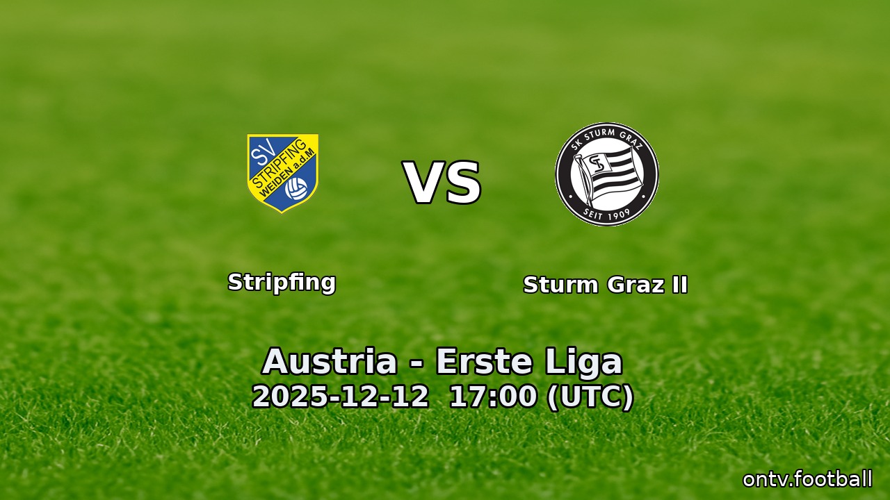 Stripfing vs Sturm Graz II