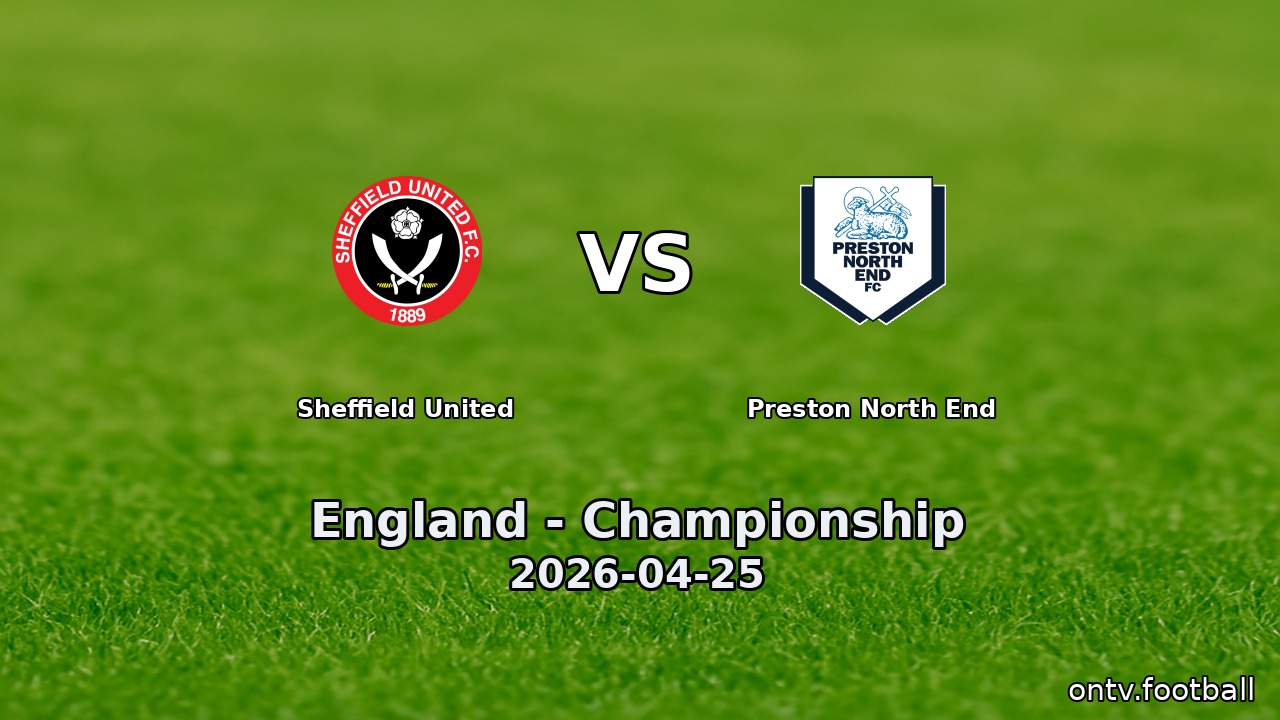 Sheffield United vs Preston North End