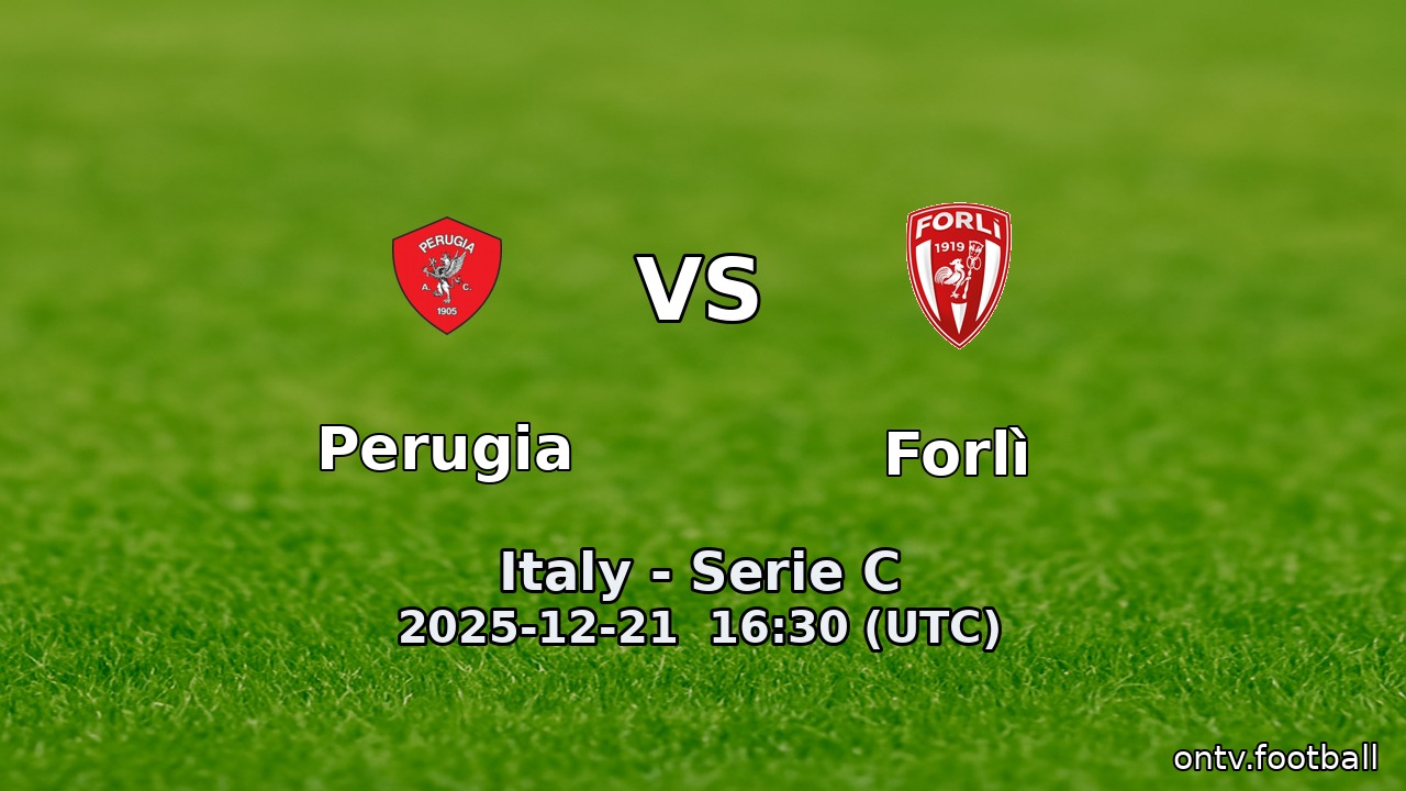 Perugia vs Forlì
