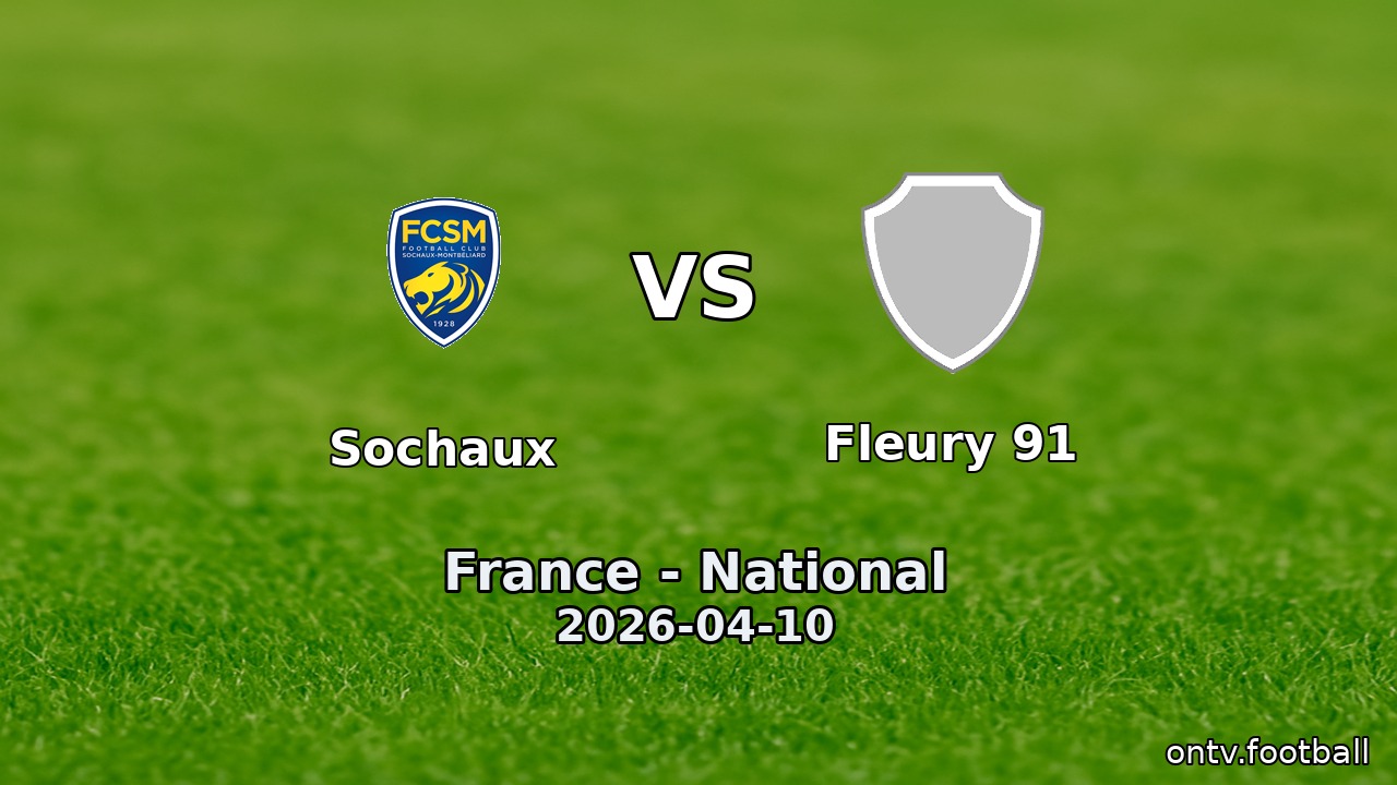Sochaux vs Fleury 91