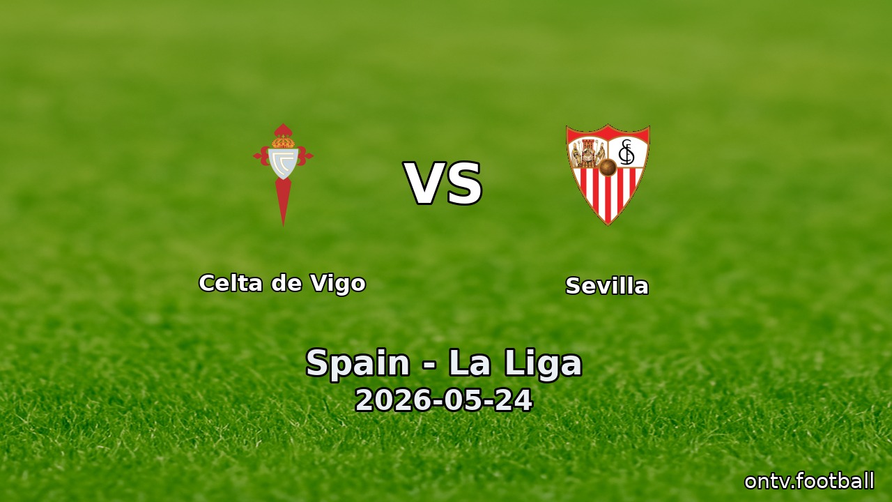 Celta de Vigo vs Sevilla