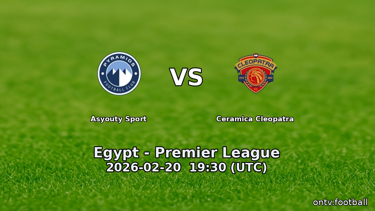 Asyouty Sport vs Ceramica Cleopatra