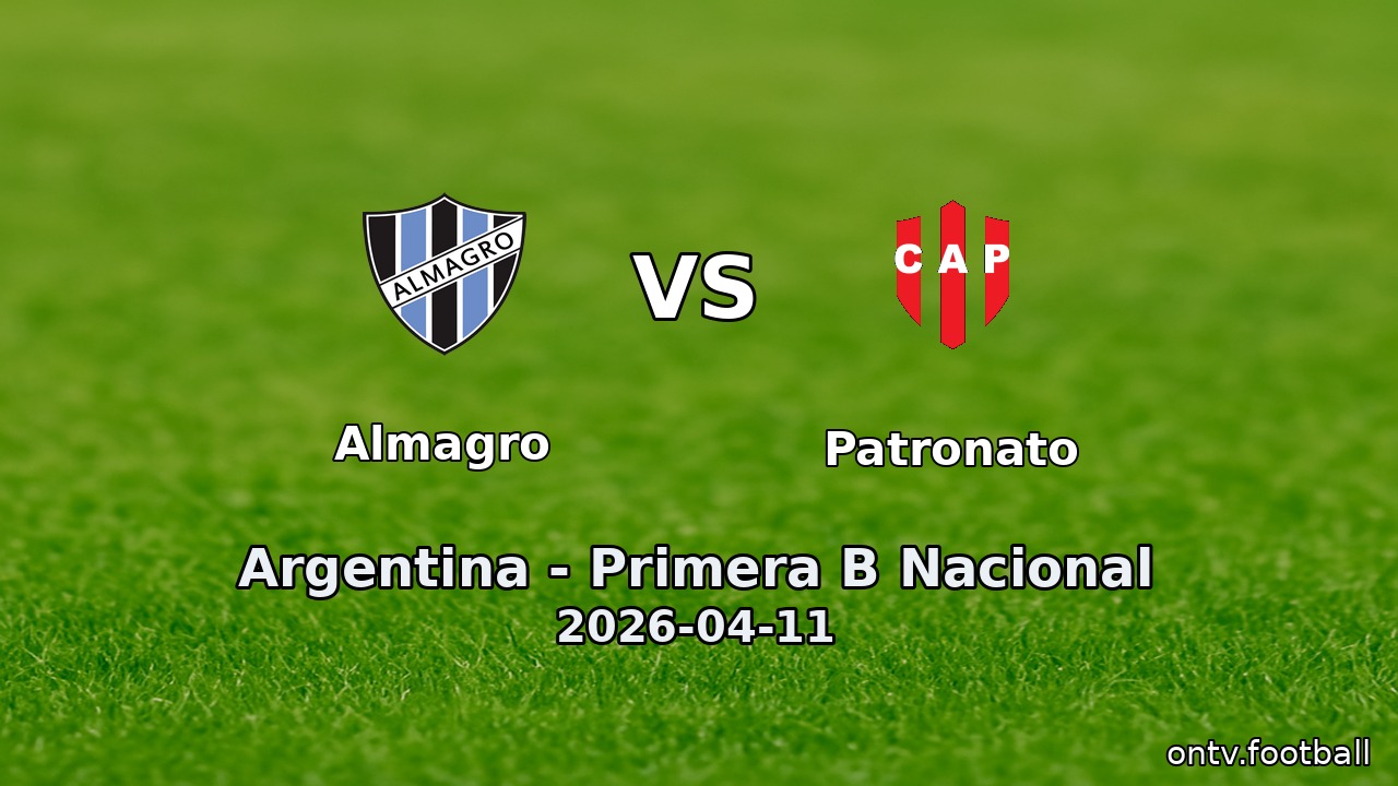 Almagro vs Patronato