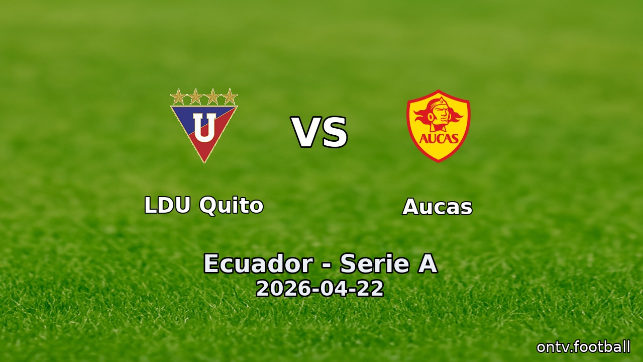 LDU Quito vs Aucas