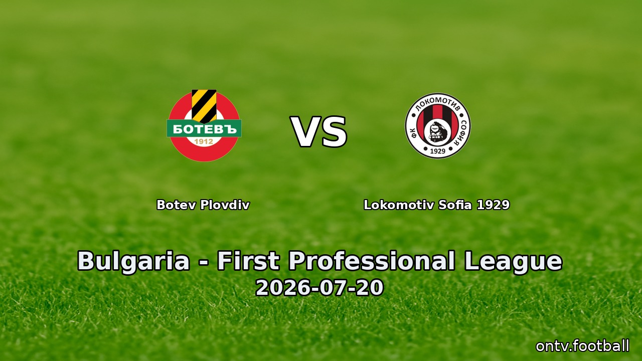 Botev Plovdiv vs Lokomotiv Sofia 1929