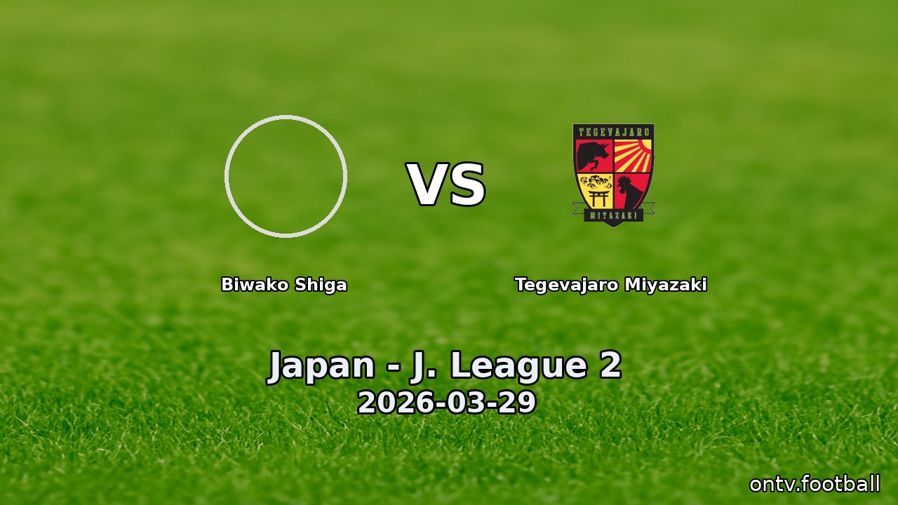 Biwako Shiga vs Tegevajaro Miyazaki