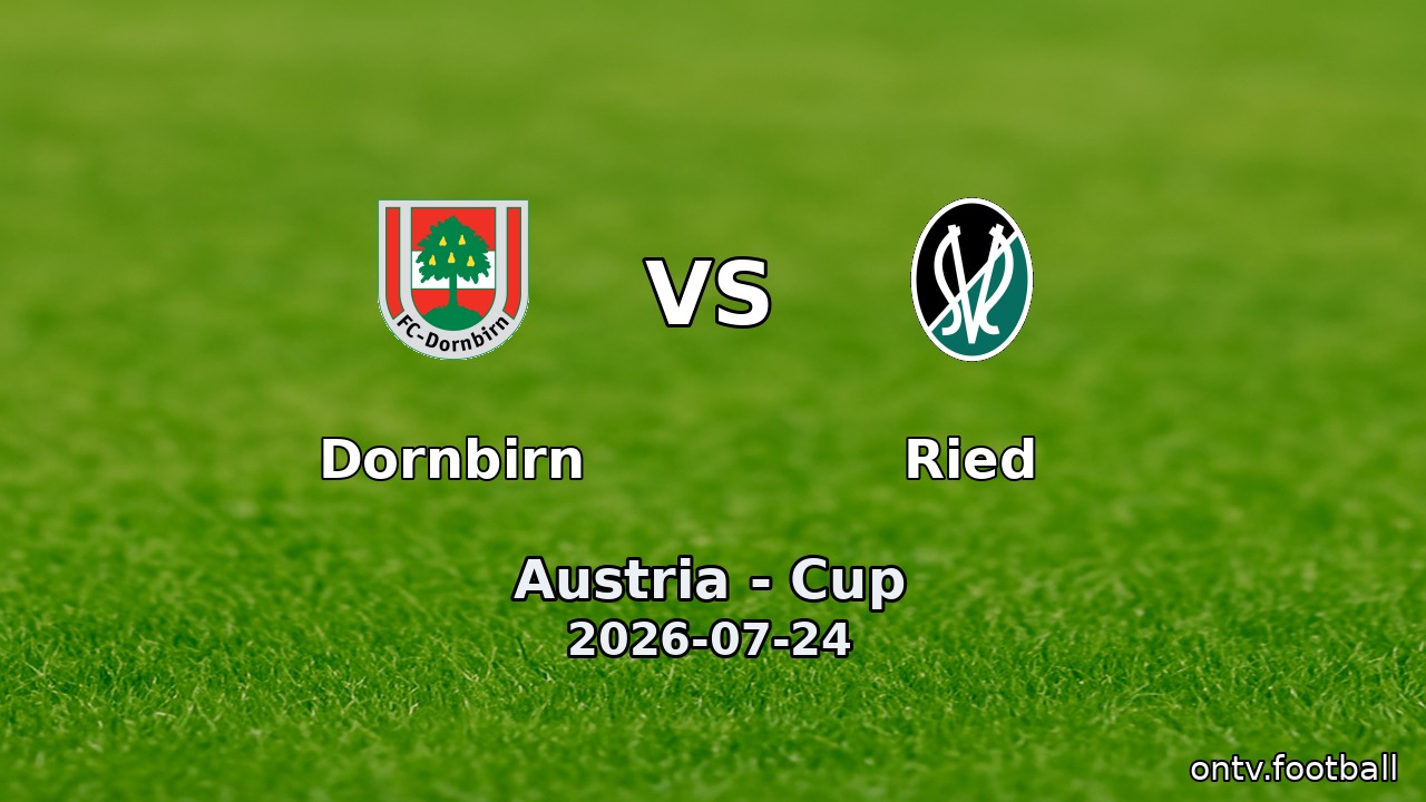 Dornbirn vs Ried