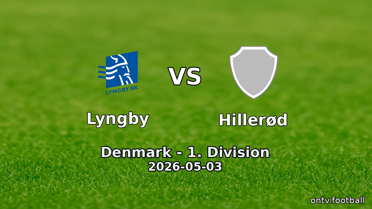 Lyngby vs Hillerød