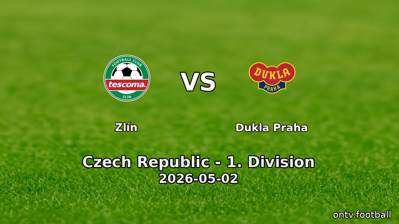 Zlín vs Dukla Praha