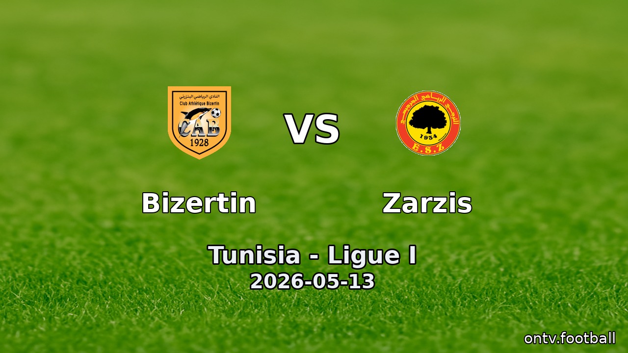 Bizertin vs Zarzis
