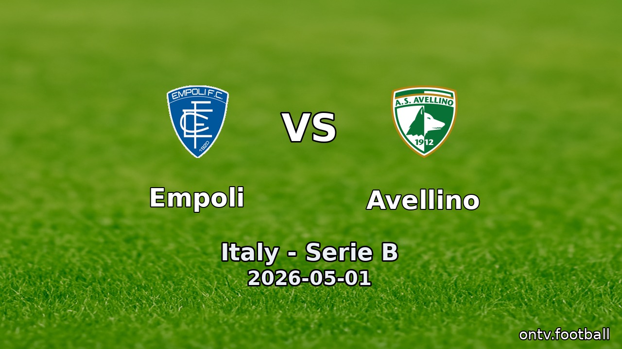 Empoli vs Avellino