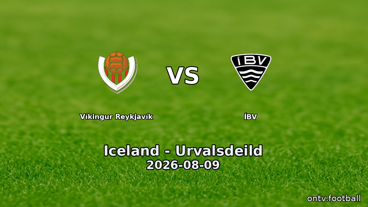 Víkingur Reykjavík vs ÍBV