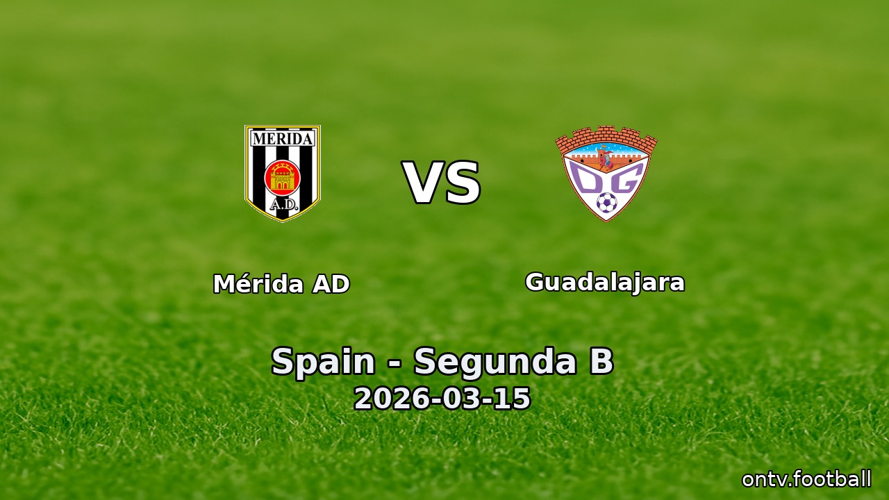 Mérida AD vs Guadalajara