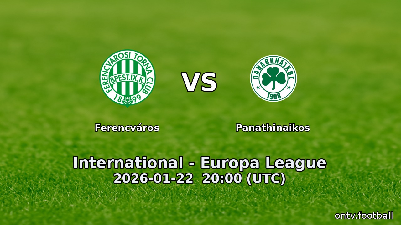 Ferencváros vs Panathinaikos