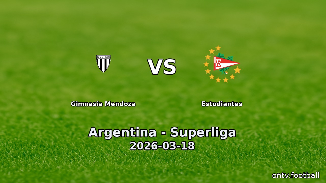 Gimnasia Mendoza vs Estudiantes