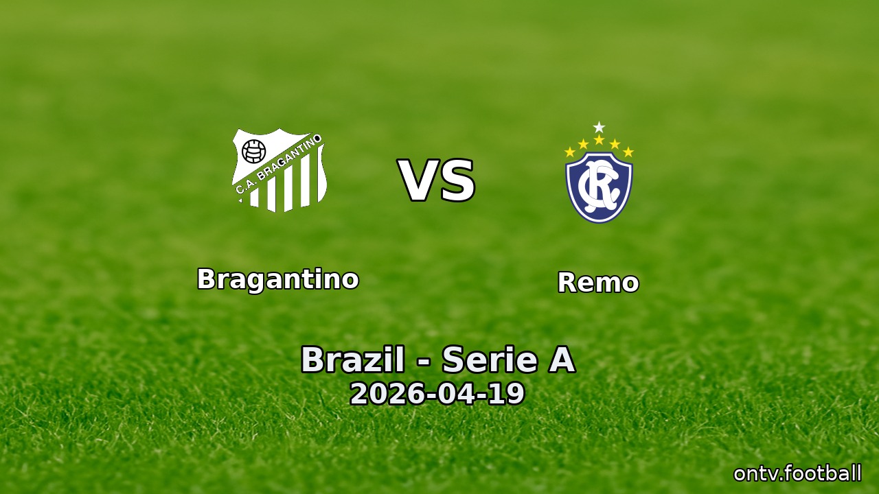 Bragantino vs Remo