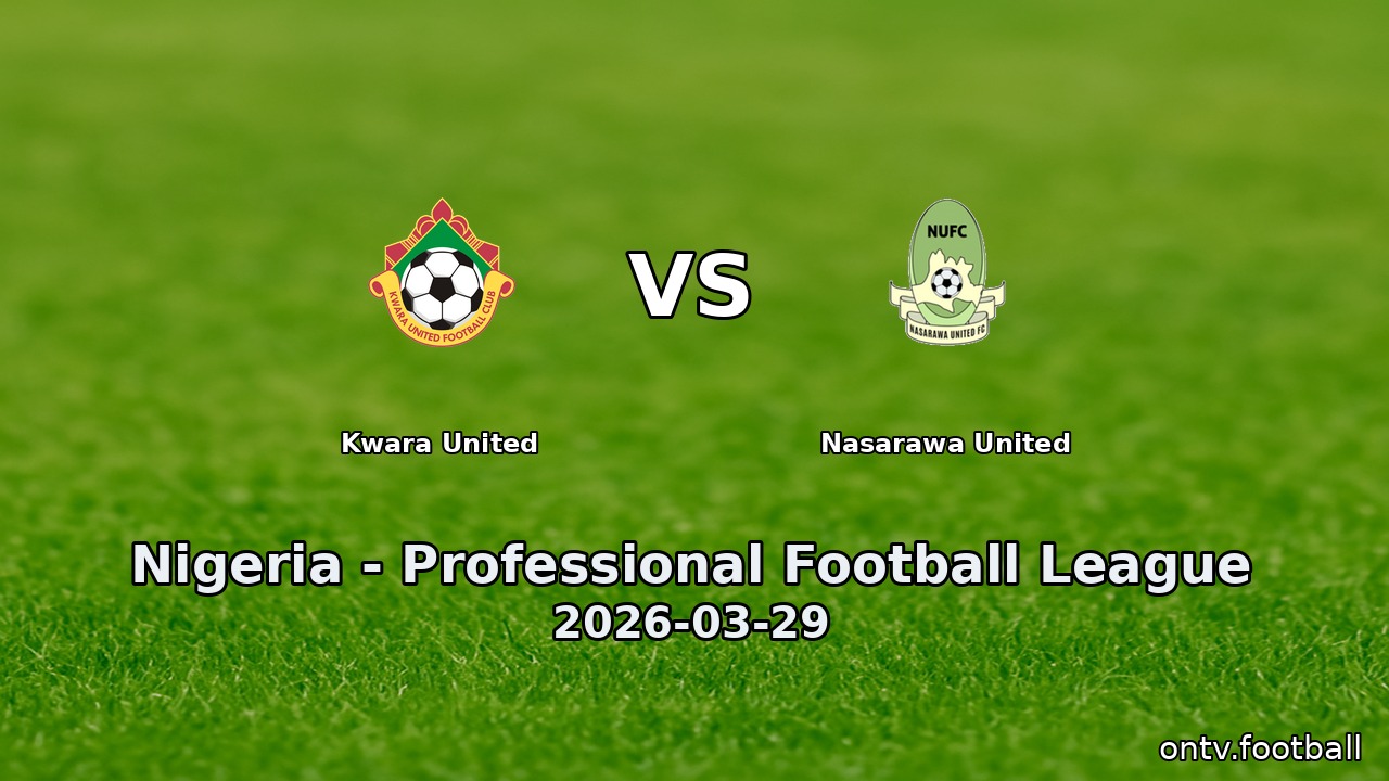 Kwara United vs Nasarawa United