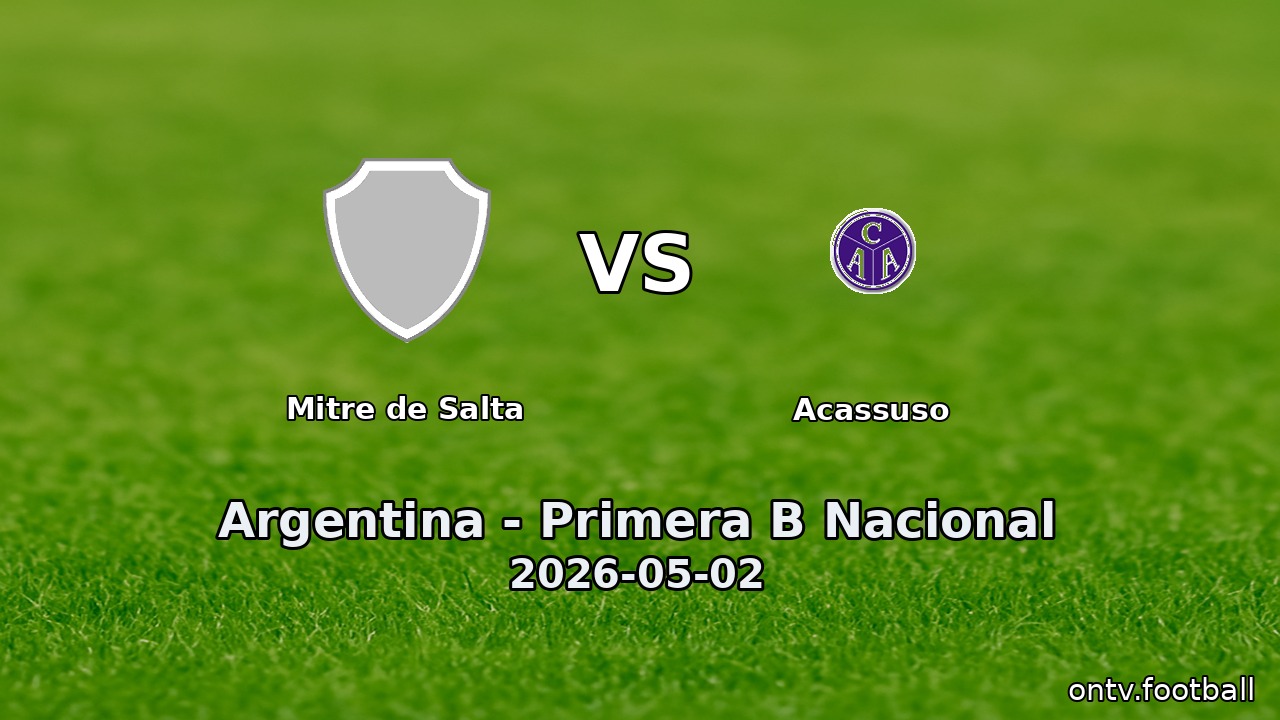 Mitre de Salta vs Acassuso