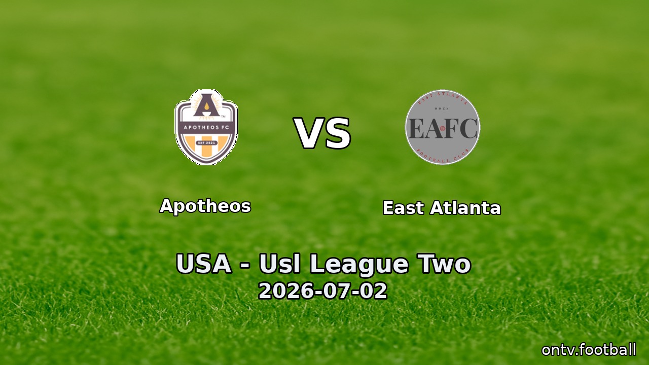 Apotheos vs East Atlanta
