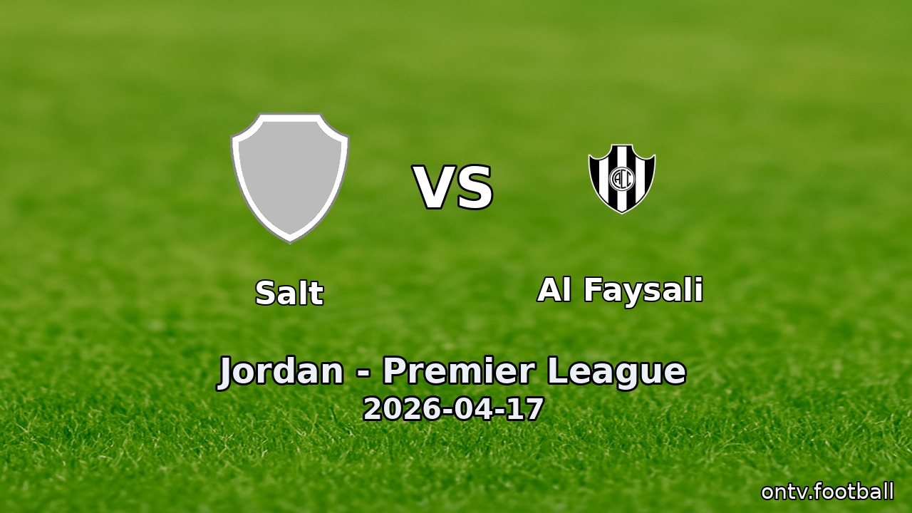 Salt vs Al Faysali