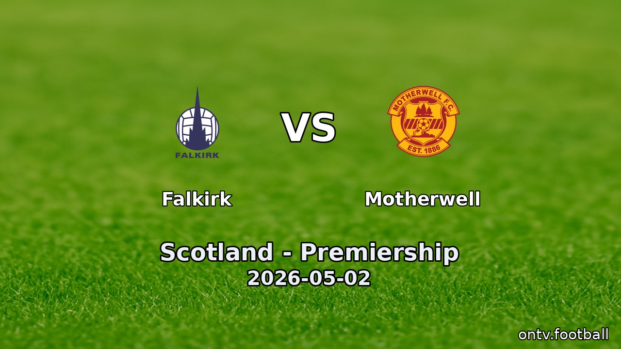 Falkirk vs Motherwell