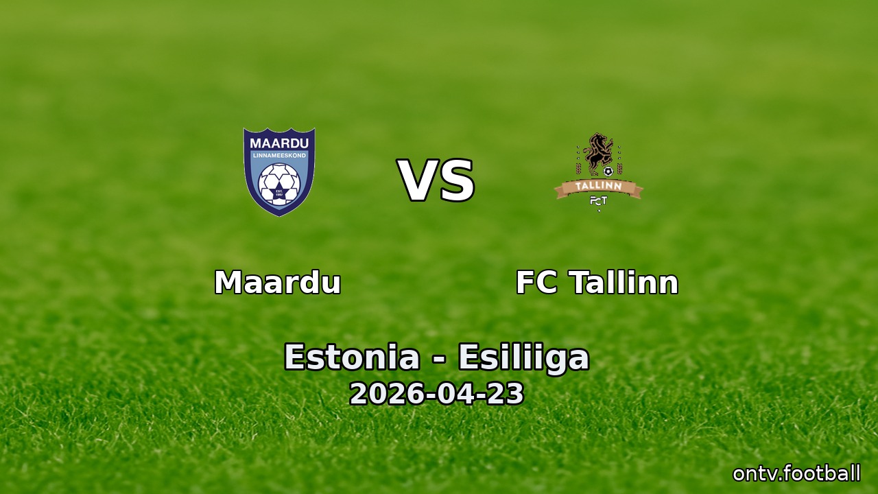 Maardu vs FC Tallinn