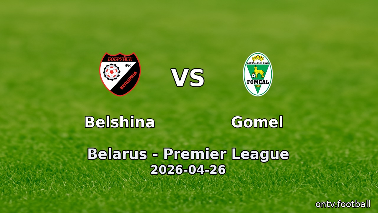 Belshina vs Gomel