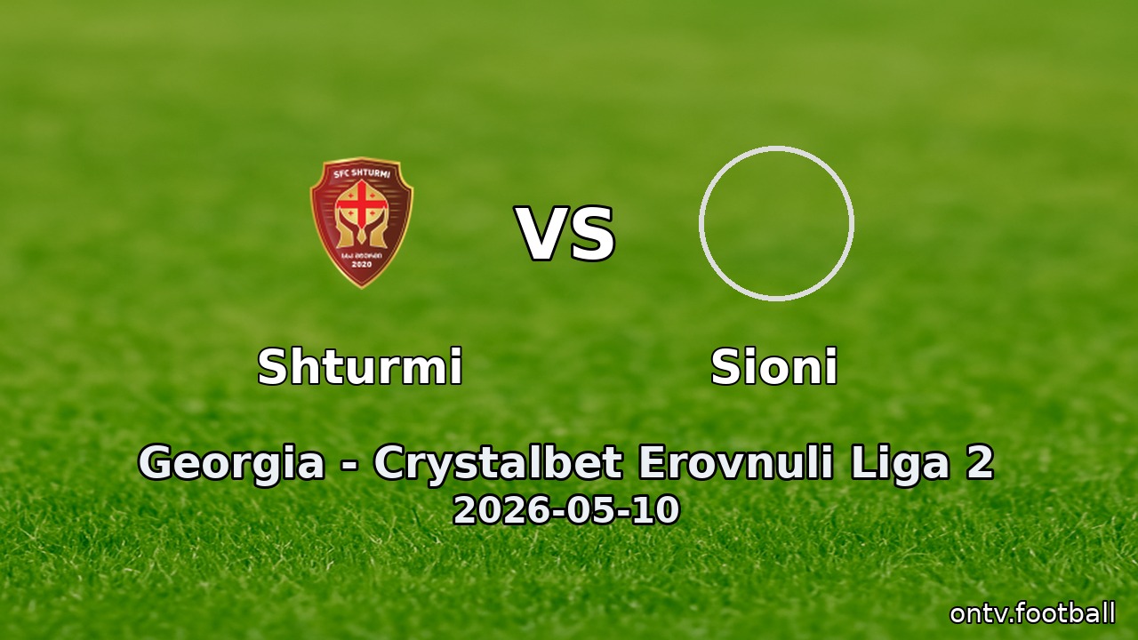 Shturmi vs Sioni