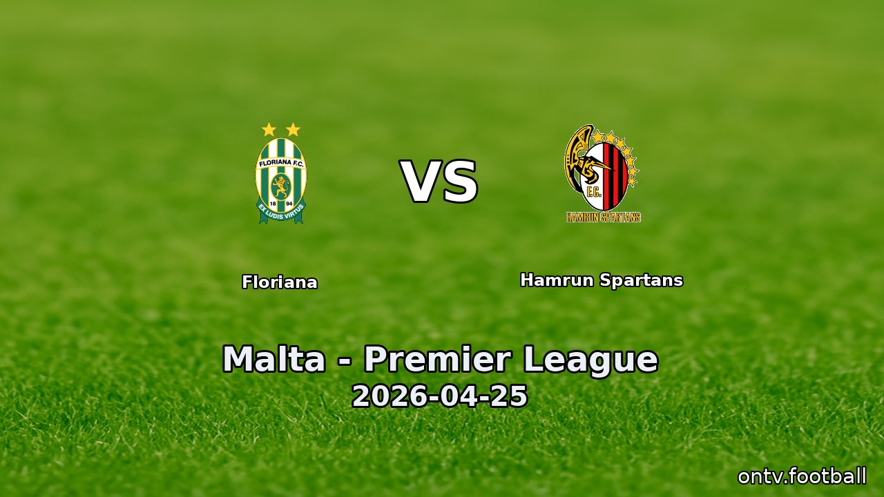 Floriana vs Hamrun Spartans
