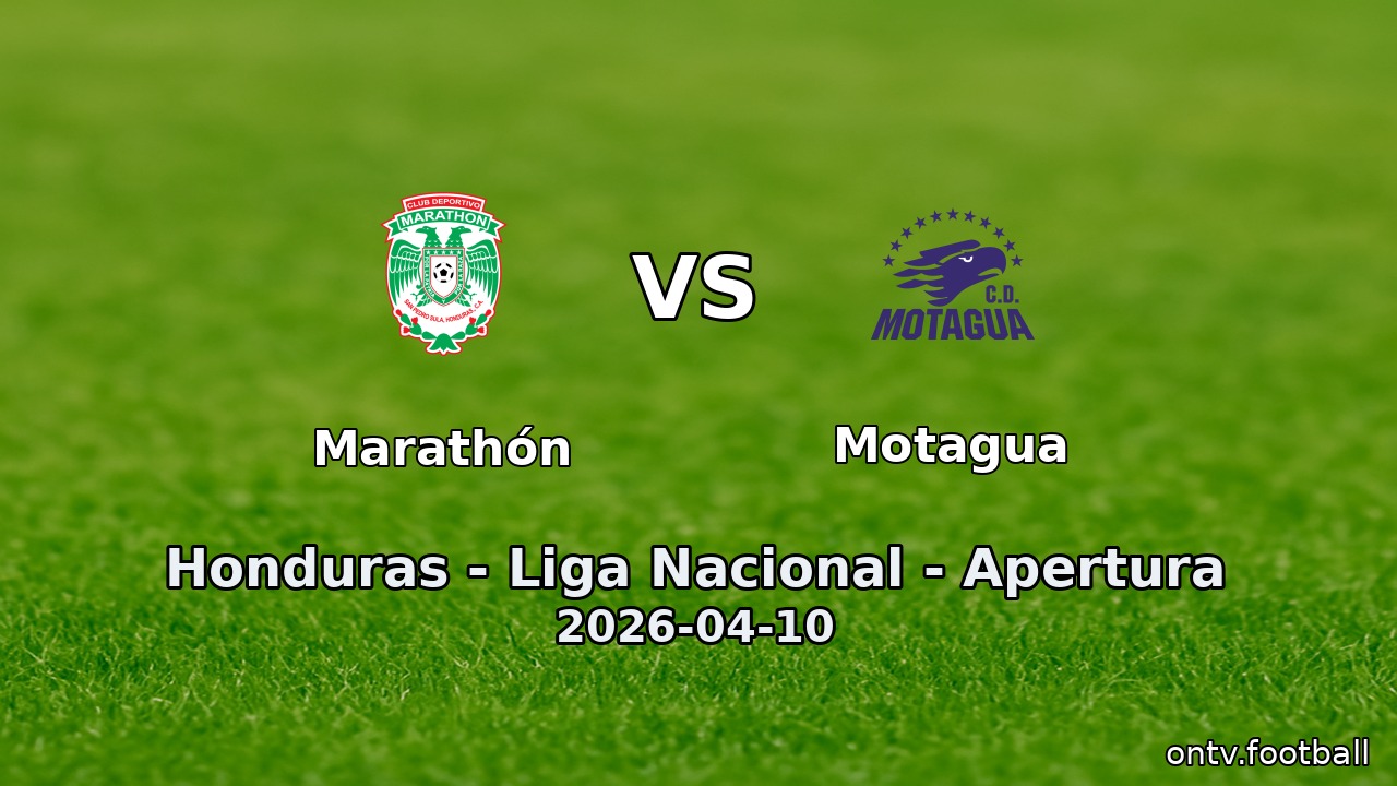Marathón vs Motagua