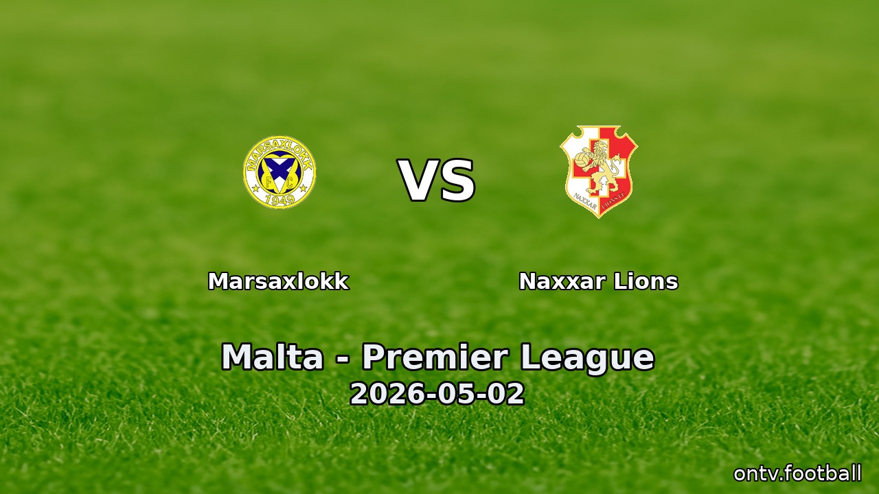 Marsaxlokk vs Naxxar Lions