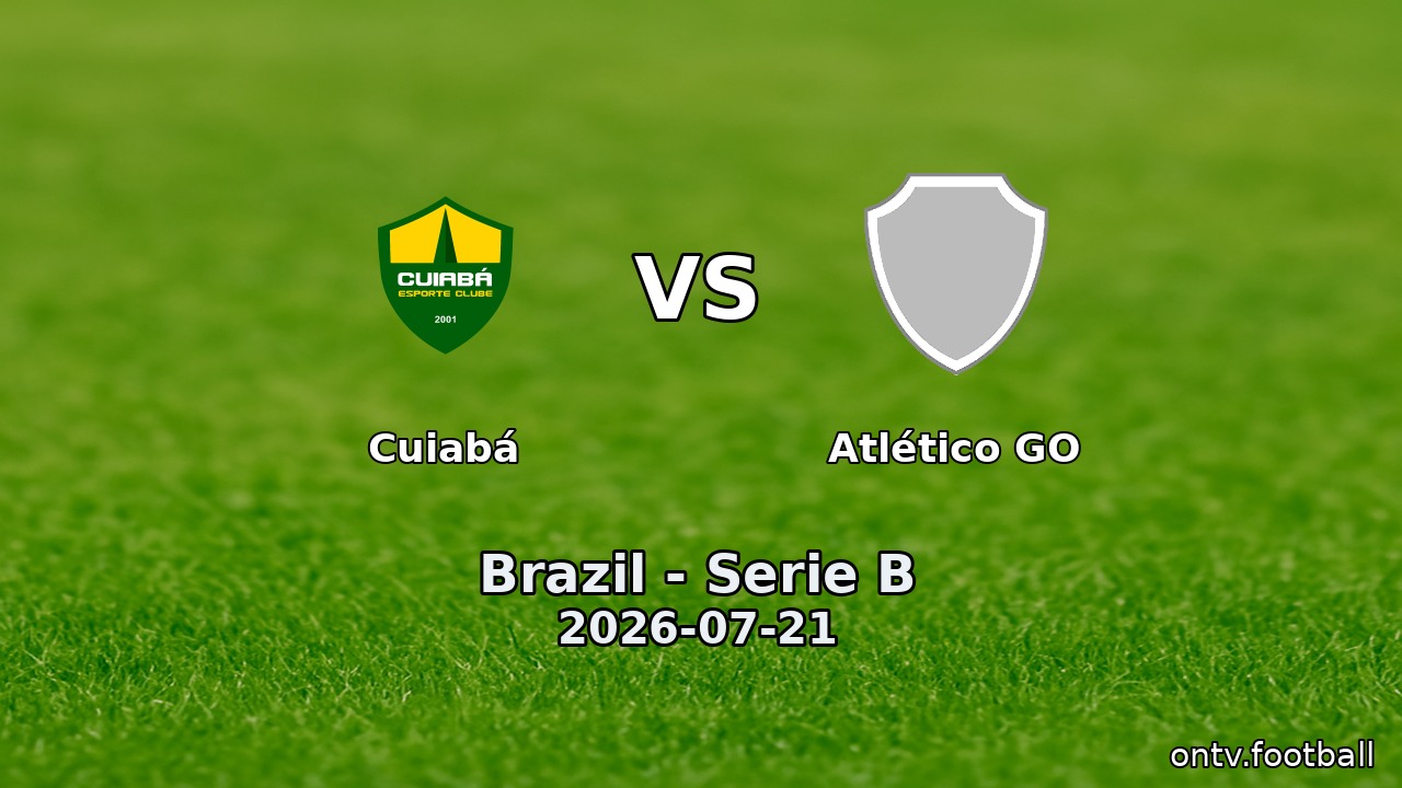 Cuiabá vs Atlético GO
