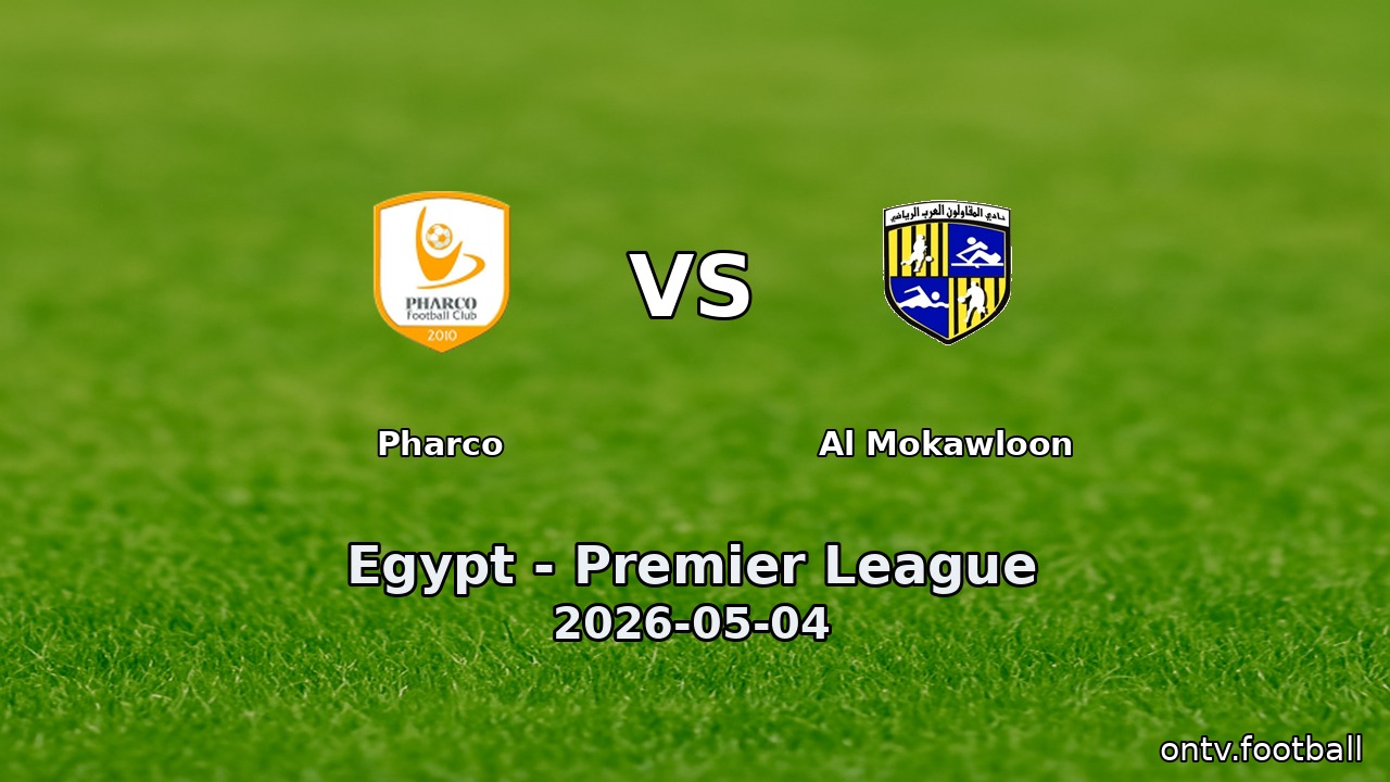Pharco vs Al Mokawloon