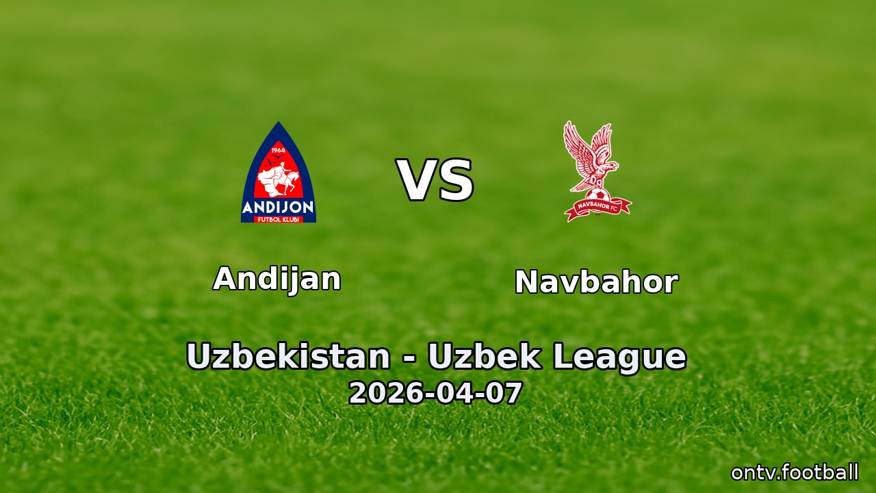 Andijan vs Navbahor