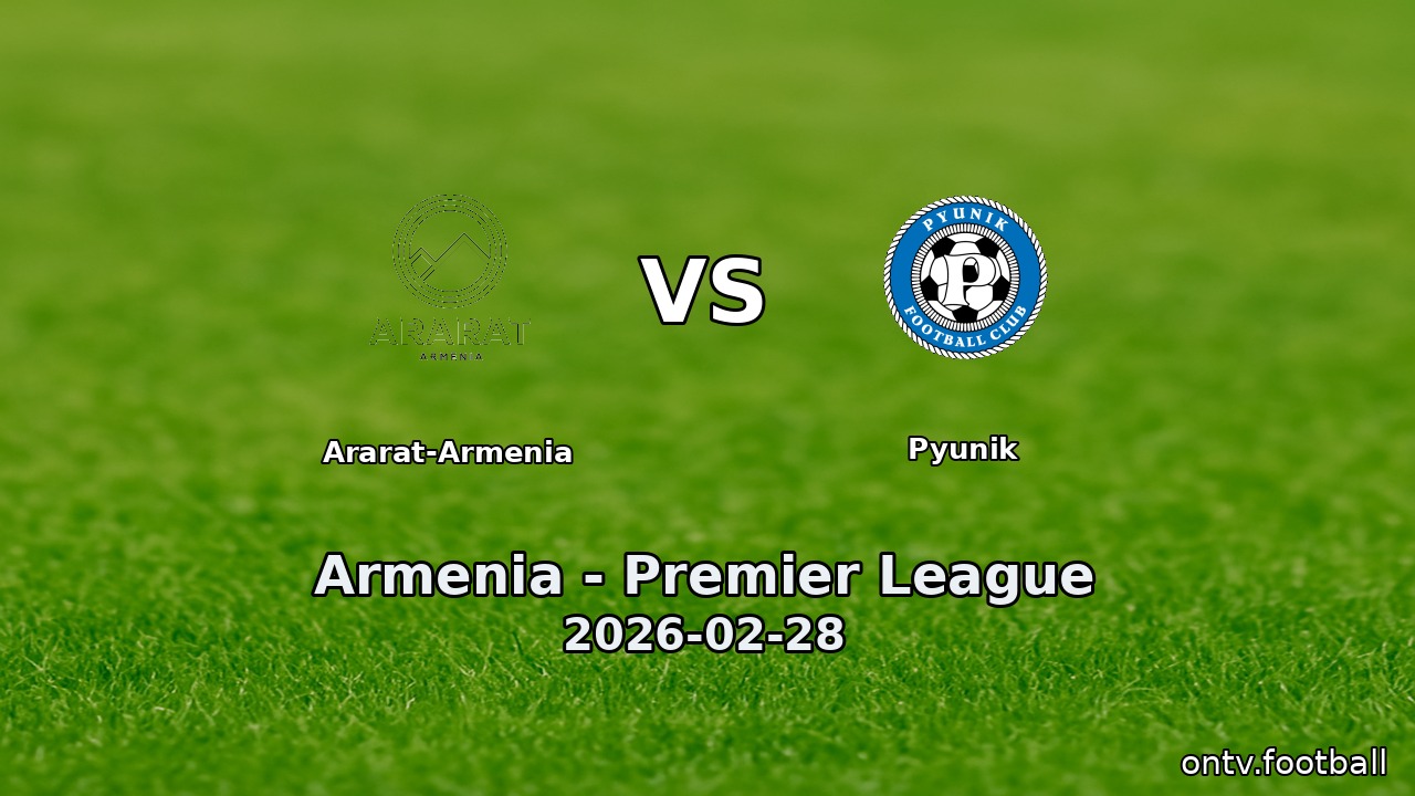Ararat-Armenia vs Pyunik
