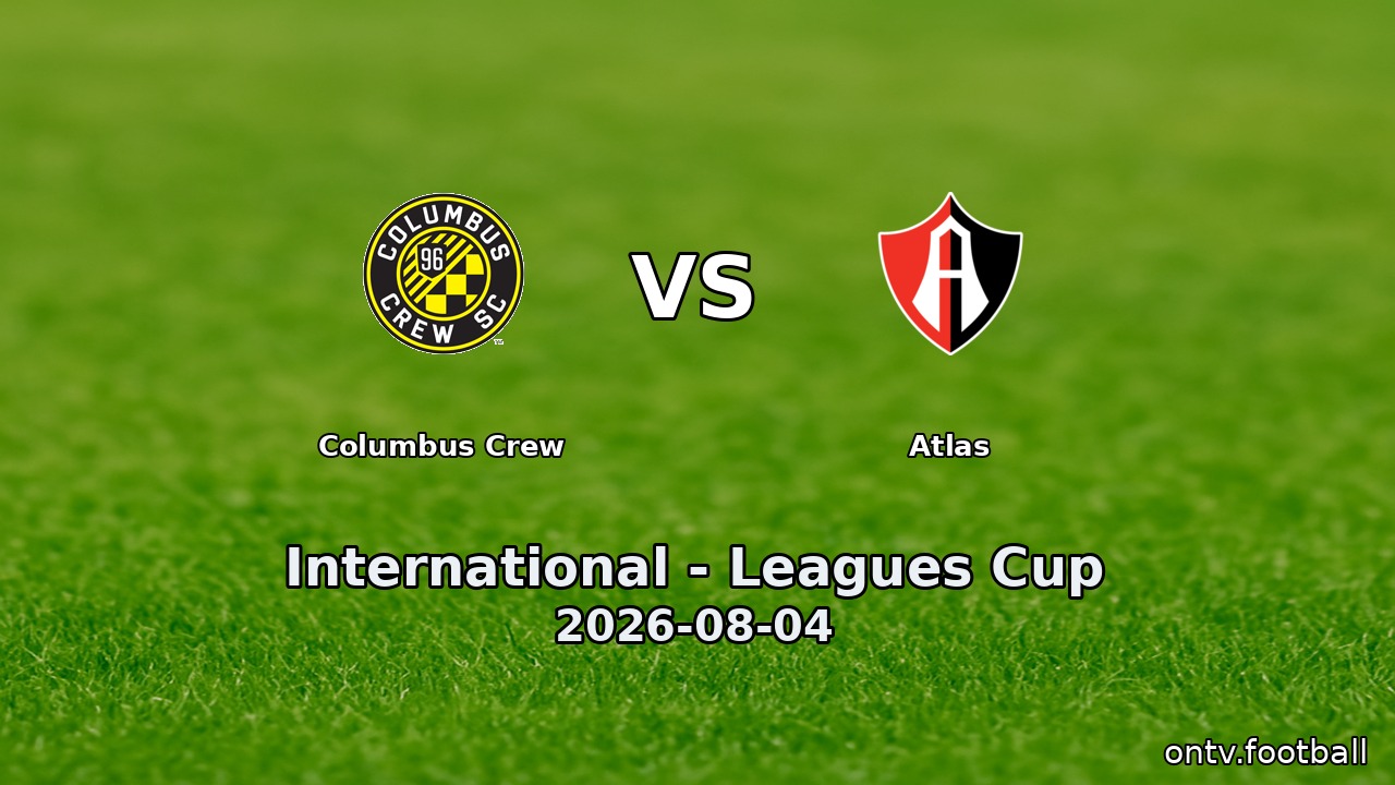 Columbus Crew vs Atlas